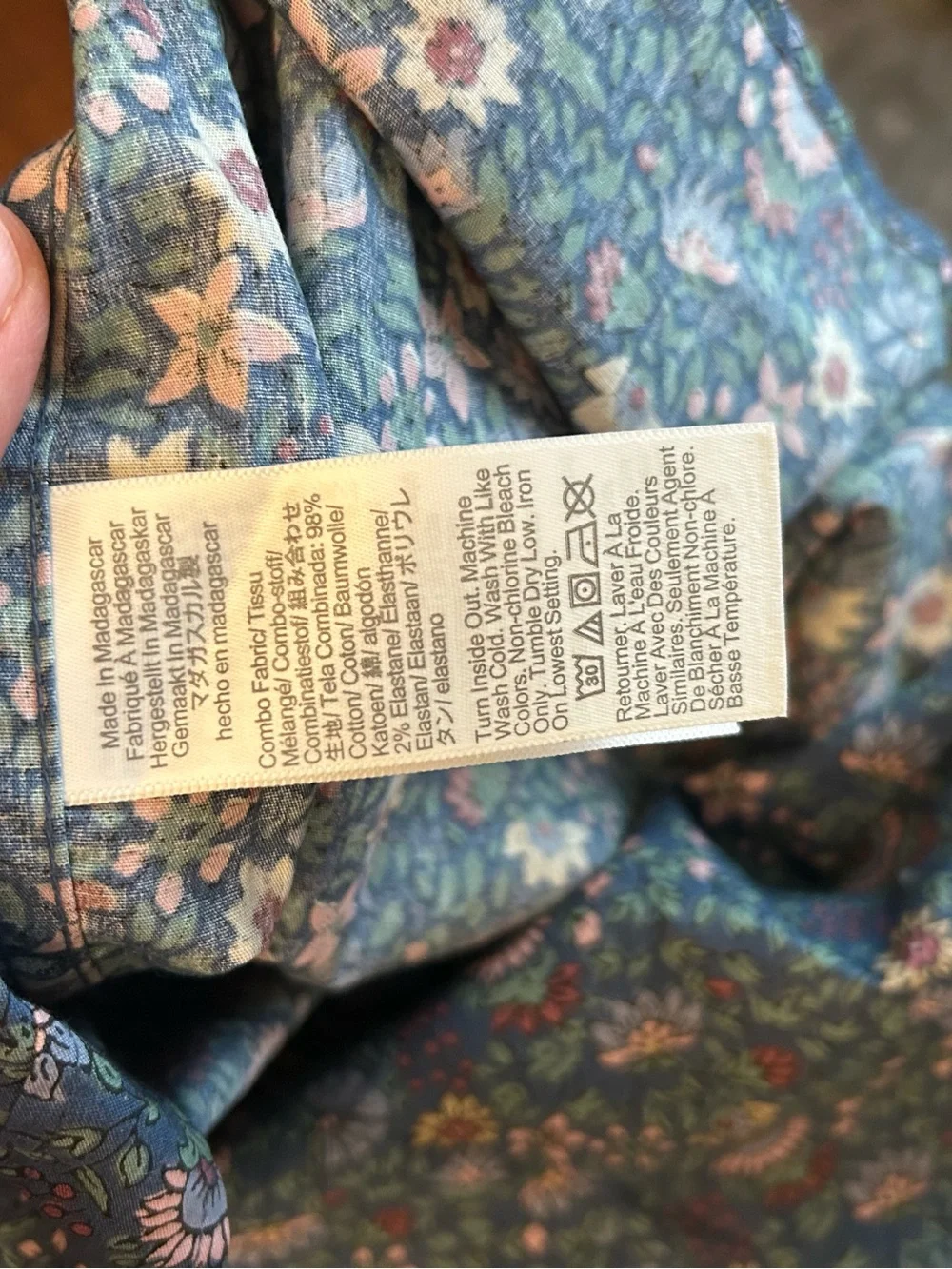 NWT j crew printed mens button down
